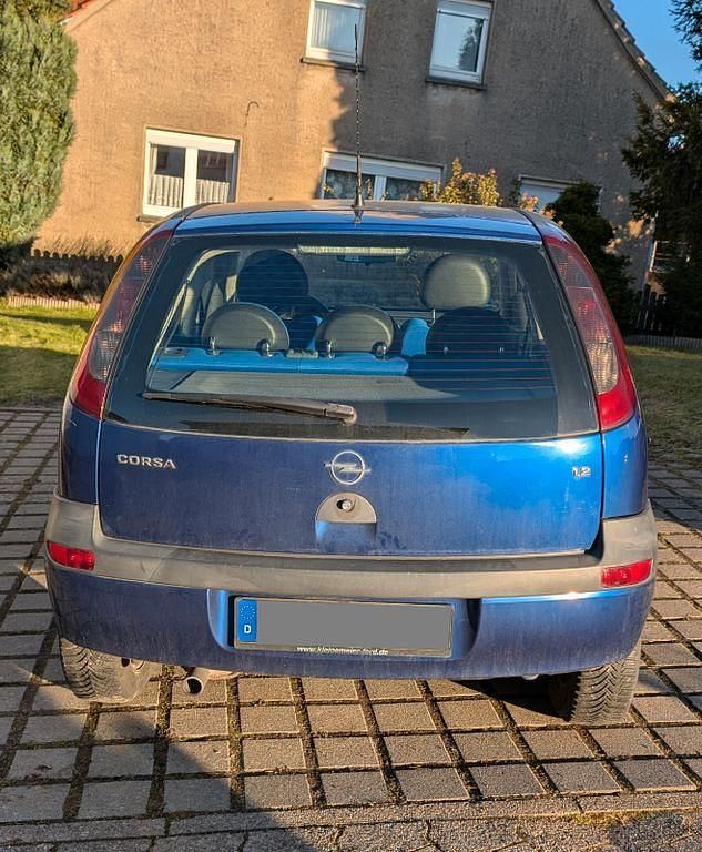 Gebraucht Opel Corsa Njoy 75 PS (55 kW) 2003 Blau Kleinwagen