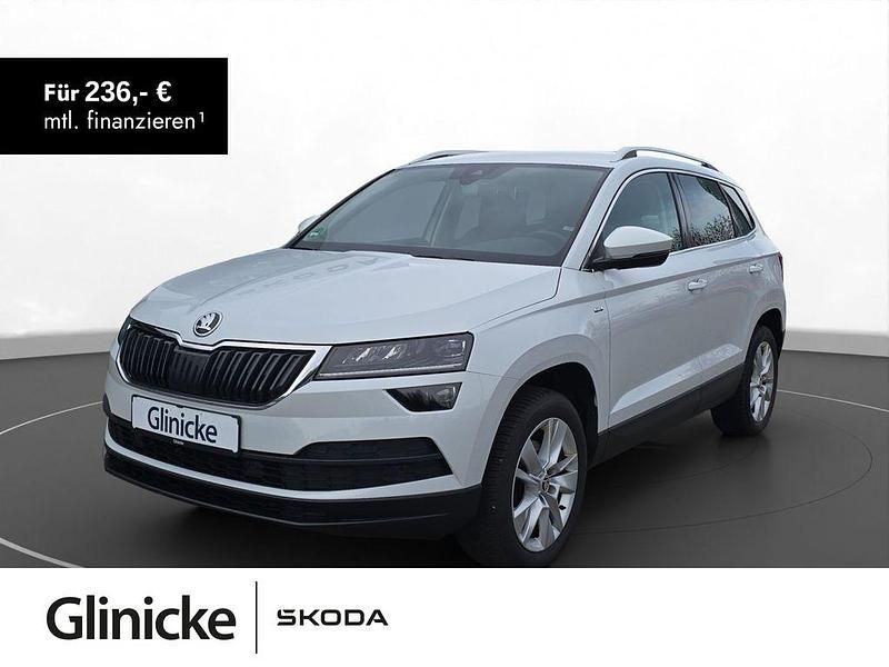 Weiß Gebraucht 2020 Skoda Karoq Drive SUV | 20.490 € (Superpreis) - Bild 1/3