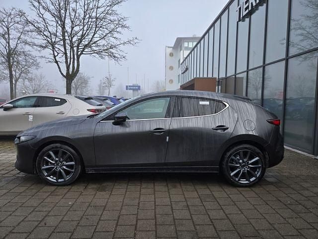 Neu Mazda 3 Exclusive-Line 140 PS (102 kW) 2025 Platinum quartz Limousine