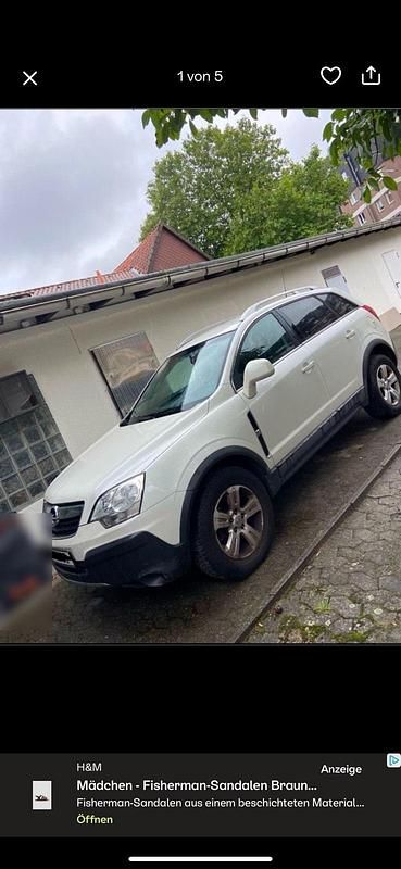 Gebraucht Opel Antara 150 PS (110 kW) 2010 Weiß SUV