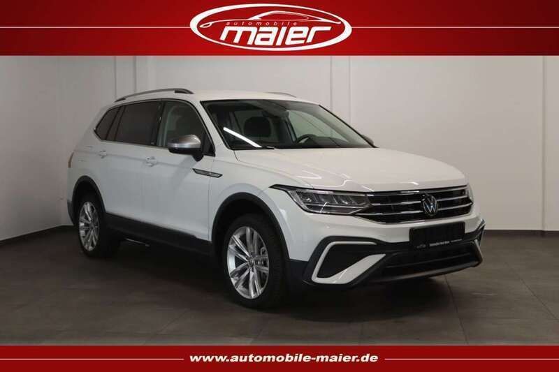 Weiß Gebraucht 2023 VW Tiguan Allspace Move SUV | 28.600 € (Superpreis) - Bild 1/4