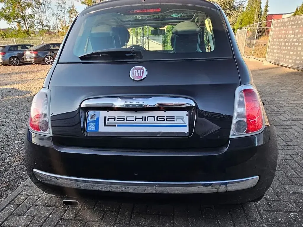 Gebraucht Fiat 500 Lounge 69 PS (50 kW) 2012 Schwarz Kleinwagen