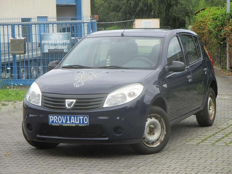 Gebraucht Dacia Sandero Basis 75 PS (55 kW) 2012 Blau marine Kleinwagen