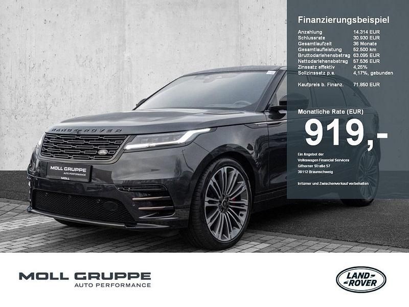 Grau Gebraucht 2024 Land Rover Range Rover Velar HSE Dynamic SUV | 71.850 € (Teuer) - Bild 1/4