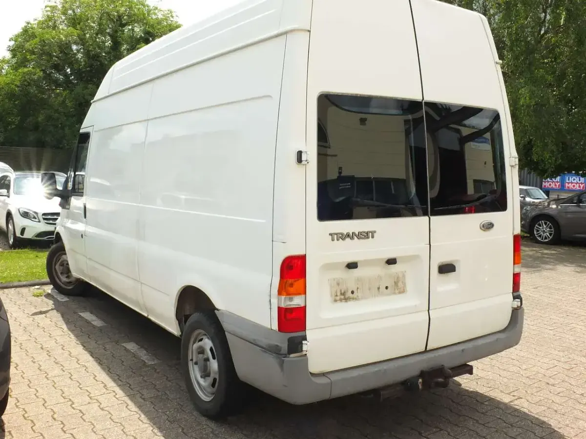 Gebraucht Ford Transit 86 PS (63 kW) 2003 Weiß Van / Kleinbus