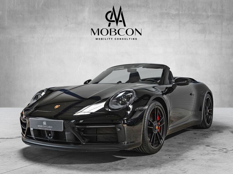 Schwarz Gebraucht 2022 Porsche 911 Carrera 4 GTS Cabrio | 159.900 € (Fairer Preis) - Bild 1/4