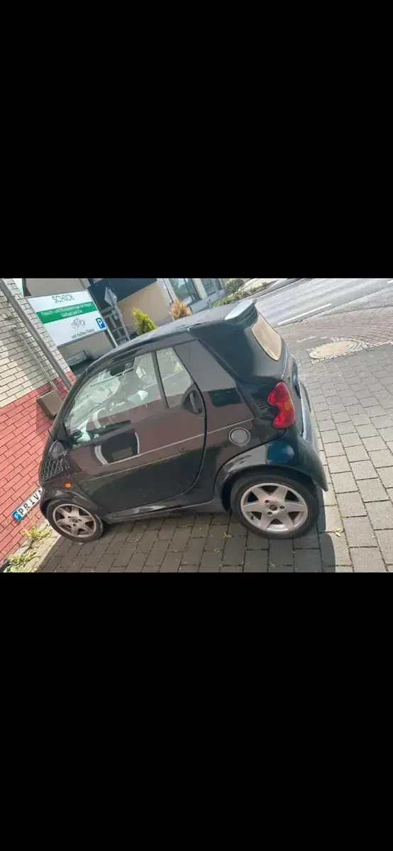 Używany Smart ForTwo Cabrio 41 KM (30 kW) 2004 Czarny Kabriolet