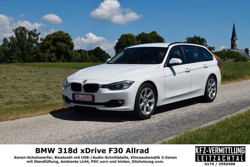Weiß Gebraucht 2014 BMW 318 Kombi | 6.599 € (Superpreis) - Bild 1/4