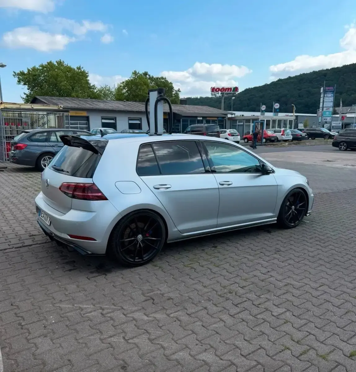 Gebraucht VW Golf VII R 310 PS (228 kW) 2017 Silber Limousine