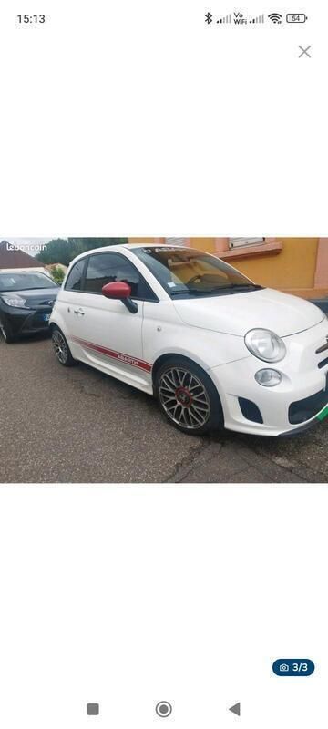 Weiß Gebraucht 2012 Fiat 500 Abarth Kleinwagen | 8.500 € - Bild 1/3