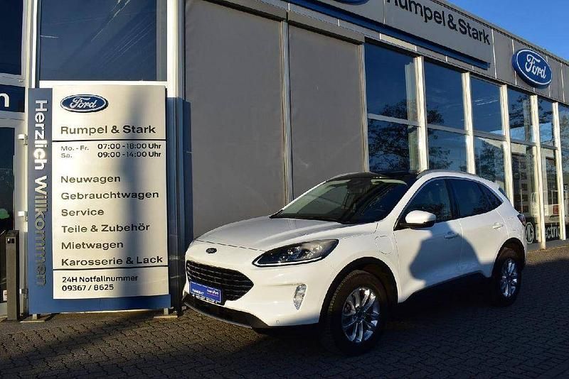 Frostweiß Gebraucht 2022 Ford Kuga Titanium X SUV | 22.490 € (Guter Preis) - Bild 1/4