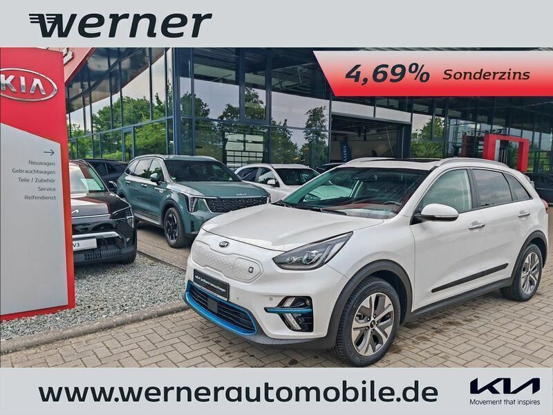 (swp) snow white pearl Gebraucht 2020 Kia e-Niro 2 SUV | 23.990 € (Fairer Preis) - Bild 1/4