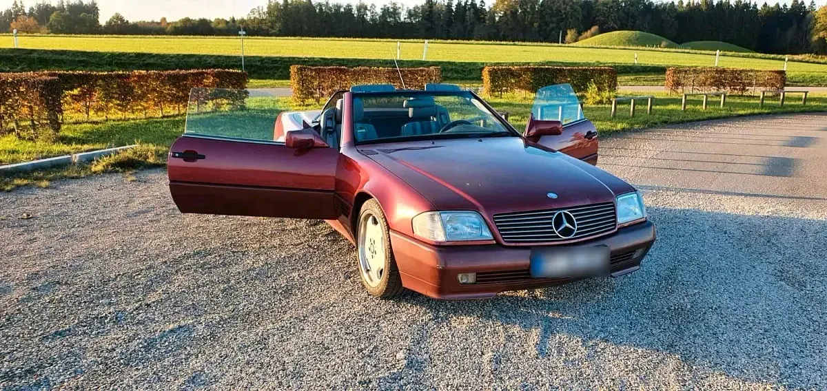 Gebraucht Mercedes 300 192 PS (141 kW) 1992 Rot Cabrio