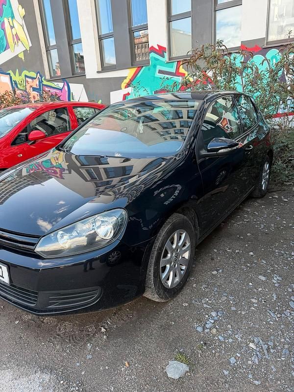 Usata VW Golf VI 80 CV (58 kW) 2009 Nero Utilitaria