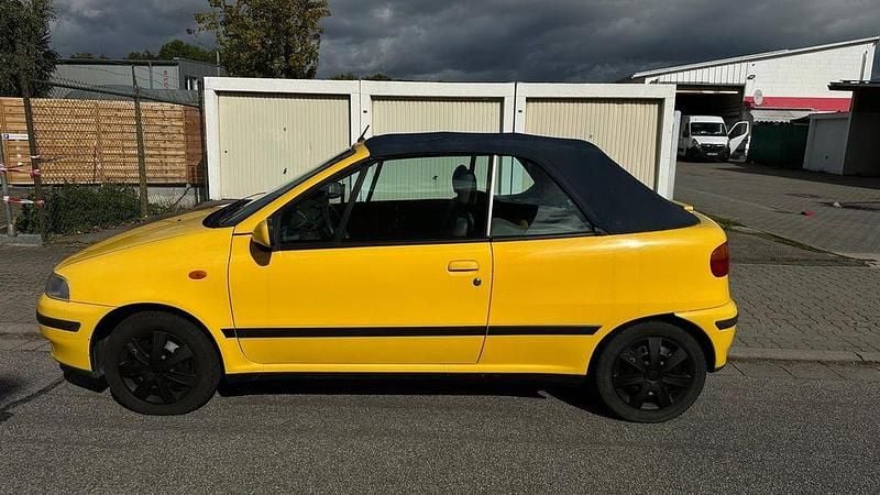 Gelb Gebraucht 1999 Fiat Punto Cabriolet Cabrio | 1.399 € (Fairer Preis) - Bild 1/4