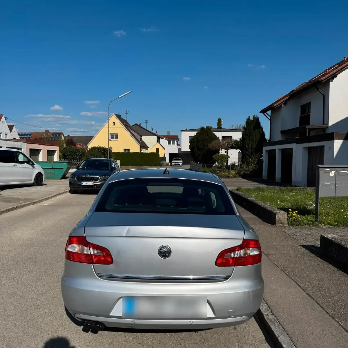 Gebraucht Skoda Superb 160 PS (117 kW) 2008 Grau Limousine