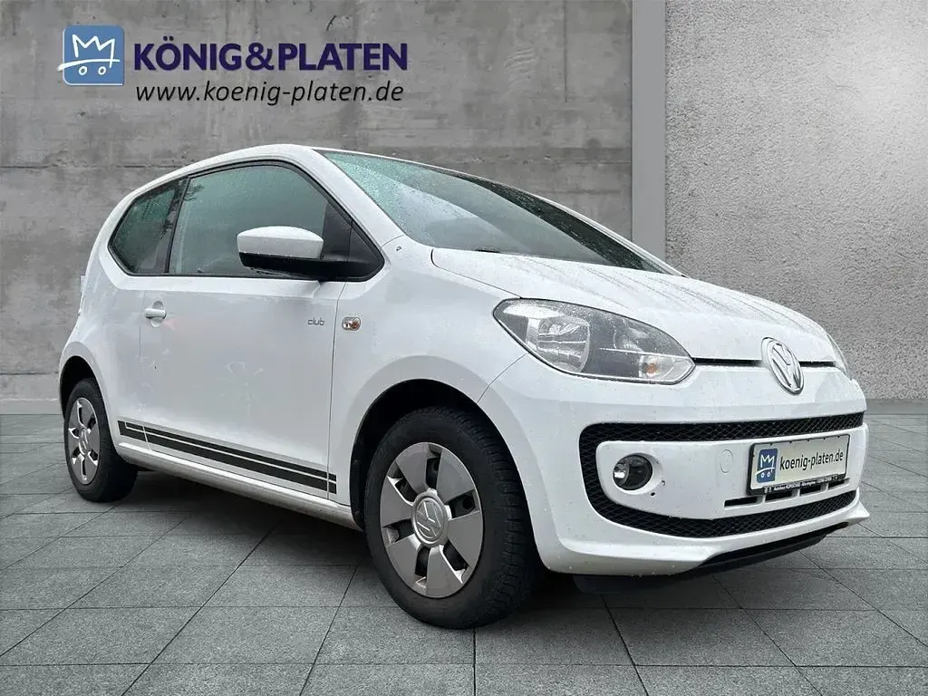 Gebraucht VW up! CLUB 60 PS (44 kW) 2015 Weiß Kleinwagen