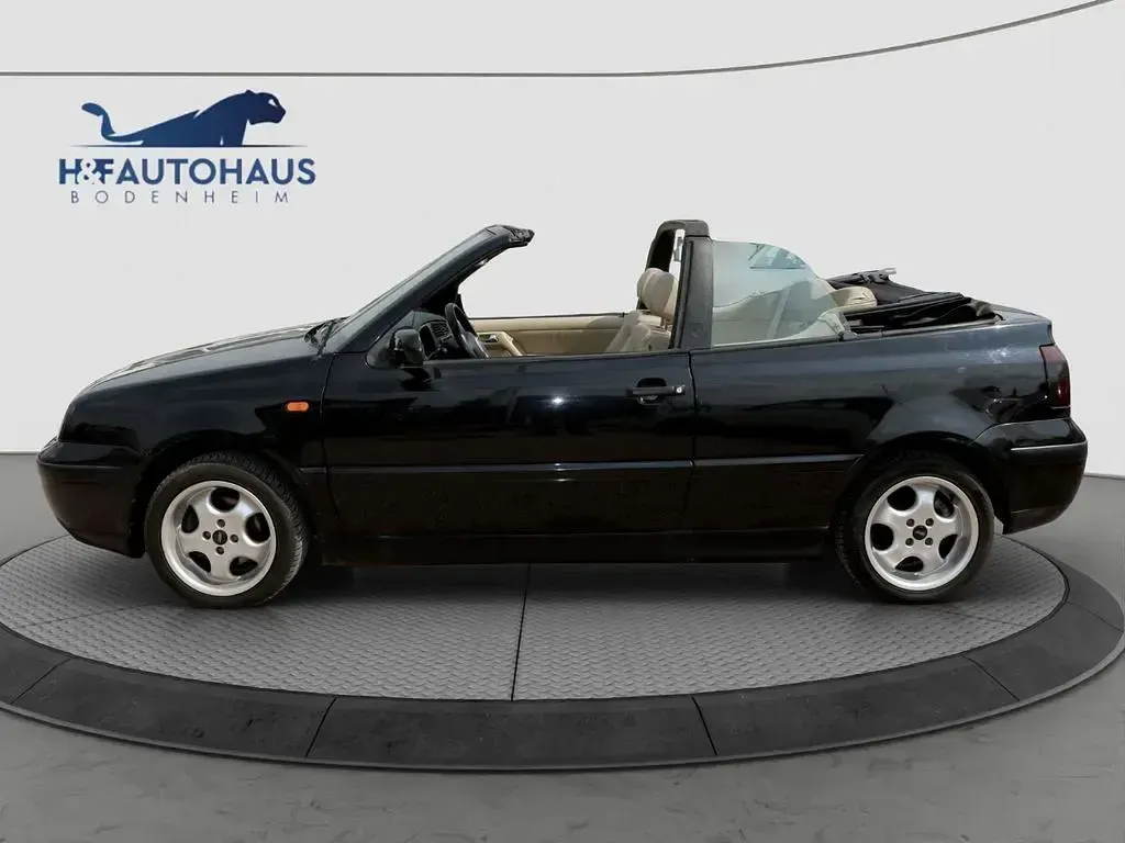 Gebraucht VW Golf Cabriolet Comfortline 101 PS (74 kW) 1999 Schwarz Cabrio