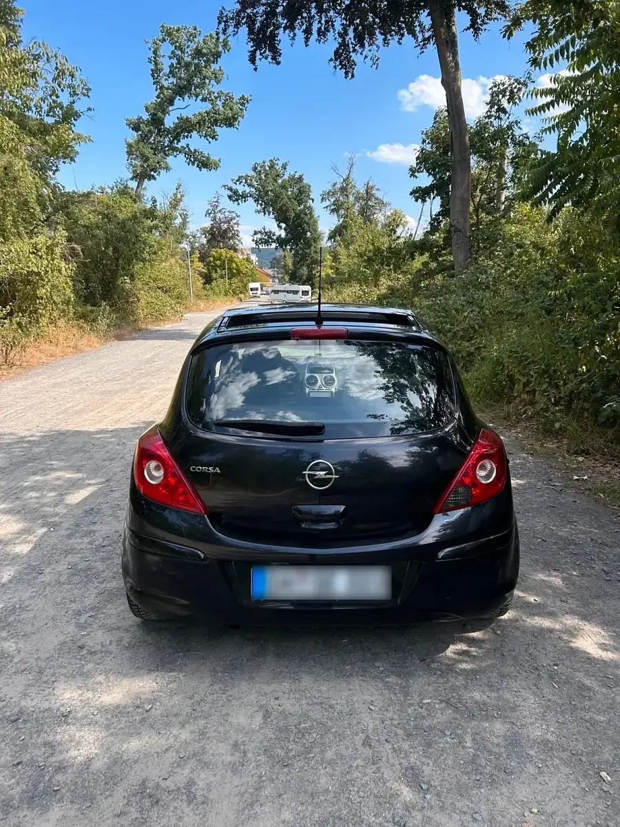 Gebraucht Opel Corsa 90 PS (66 kW) 2007 Schwarz Kleinwagen