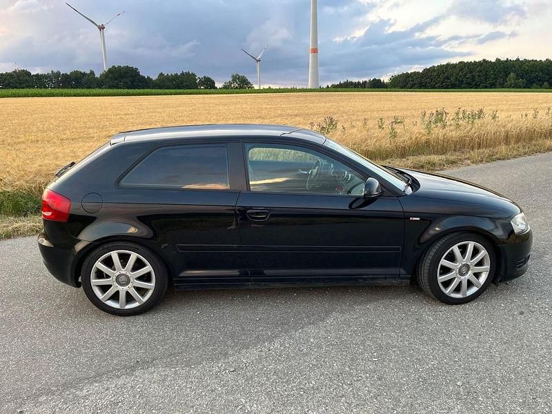 Gebraucht Audi A3 S-Line 160 PS (117 kW) 2009 Schwarz Kleinwagen