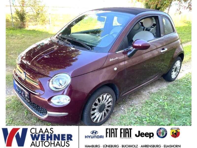 Rot Gebraucht 2021 Fiat 500C Dolcevita Cabrio | 12.990 € (Fairer Preis) - Bild 1/4