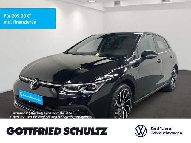 Schwarz Gebraucht 2022 VW Golf VIII Style Limousine | 22.690 € (Fairer Preis) - Bild 1/3