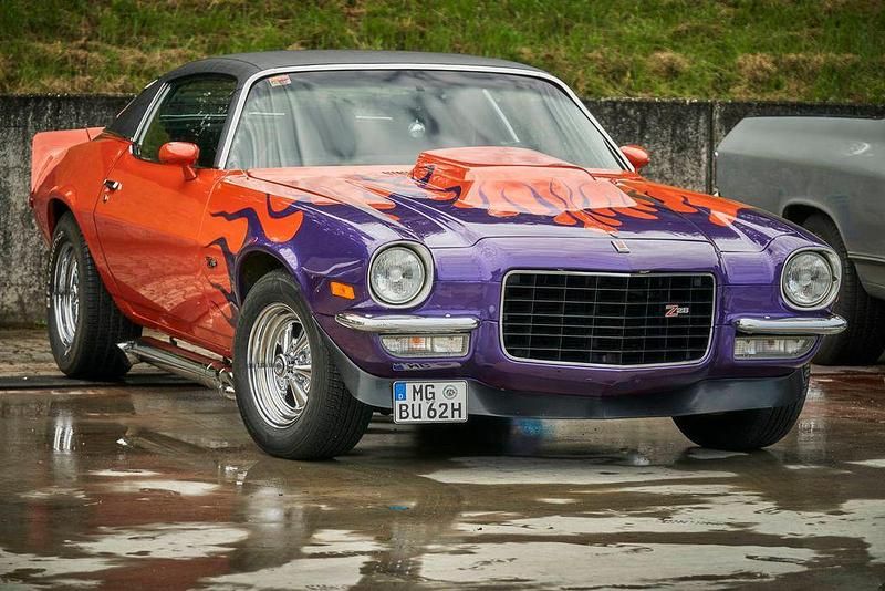 Gebraucht Chevrolet Camaro 300 PS (220 kW) 1971 Orange Coupé