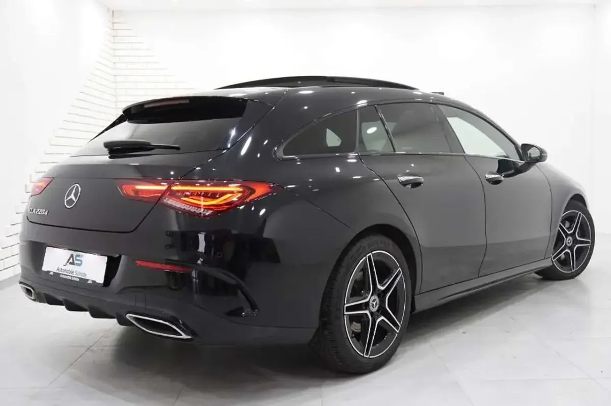 Gebraucht Mercedes CLA220 AMG line 190 PS (139 kW) 2022 Nachtschwarz unilack Coupé