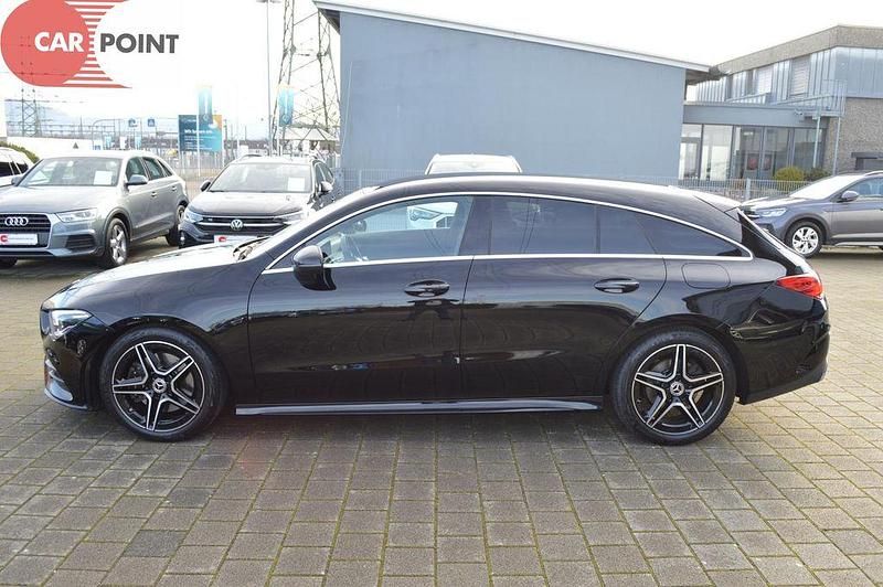 Gebraucht Mercedes CLA200 Shooting Brake AMG 163 PS (119 kW) 2020 Nachtschwarz  unilack Kombi