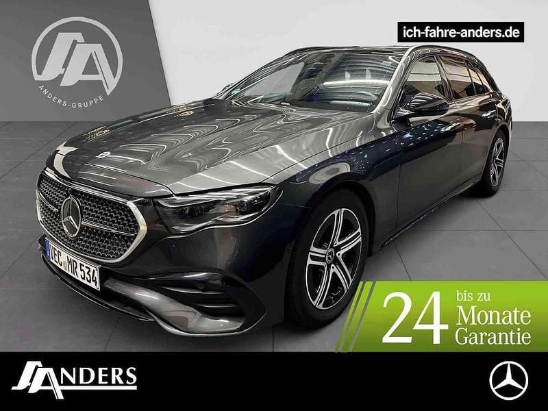 Obsidianschwarz Gebraucht 2024 Mercedes E220 AMG Kombi | 51.850 € (Teuer) - Bild 1/3