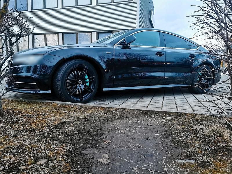 Gebraucht Audi A7 S-Line 190 PS (139 kW) 2017 Schwarz Kleinwagen