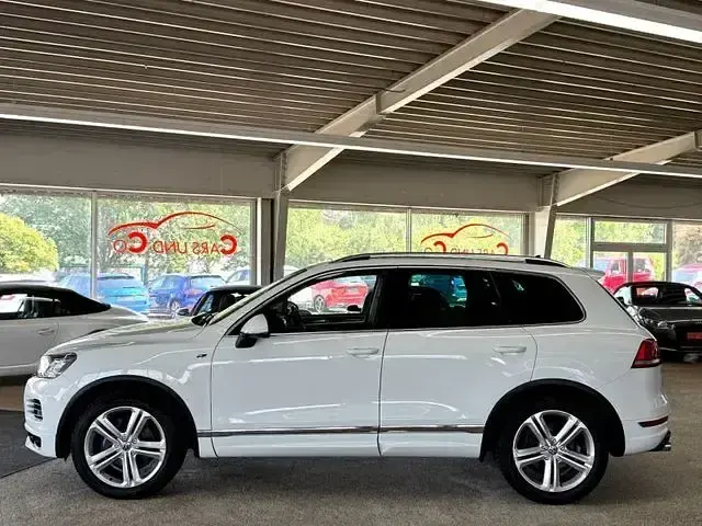 Gebraucht VW Touareg R-line 245 PS (180 kW) 2013 Weiss SUV