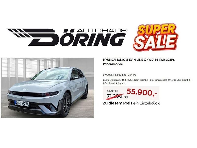 Gebraucht Hyundai Ioniq N Line 239 kW (325 PS) 2025 Cyber grey / met Kleinwagen
