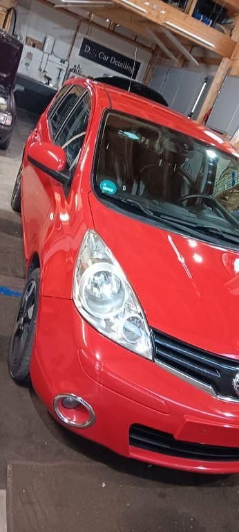 Gebraucht Nissan Note I-Way 90 PS (66 kW) 2012 Rot Van / Kleinbus