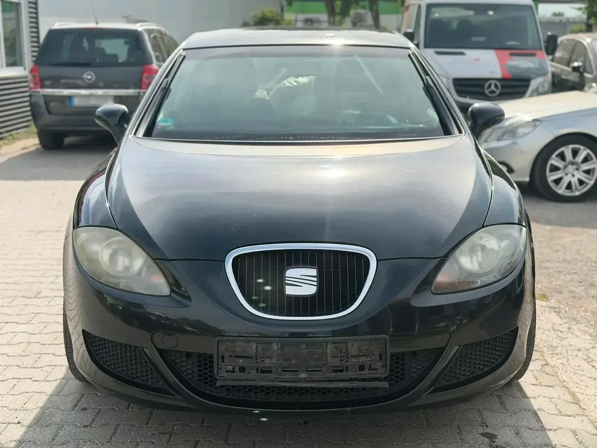 Gebraucht Seat Leon 102 PS (75 kW) 2007 Schwarz Kleinwagen