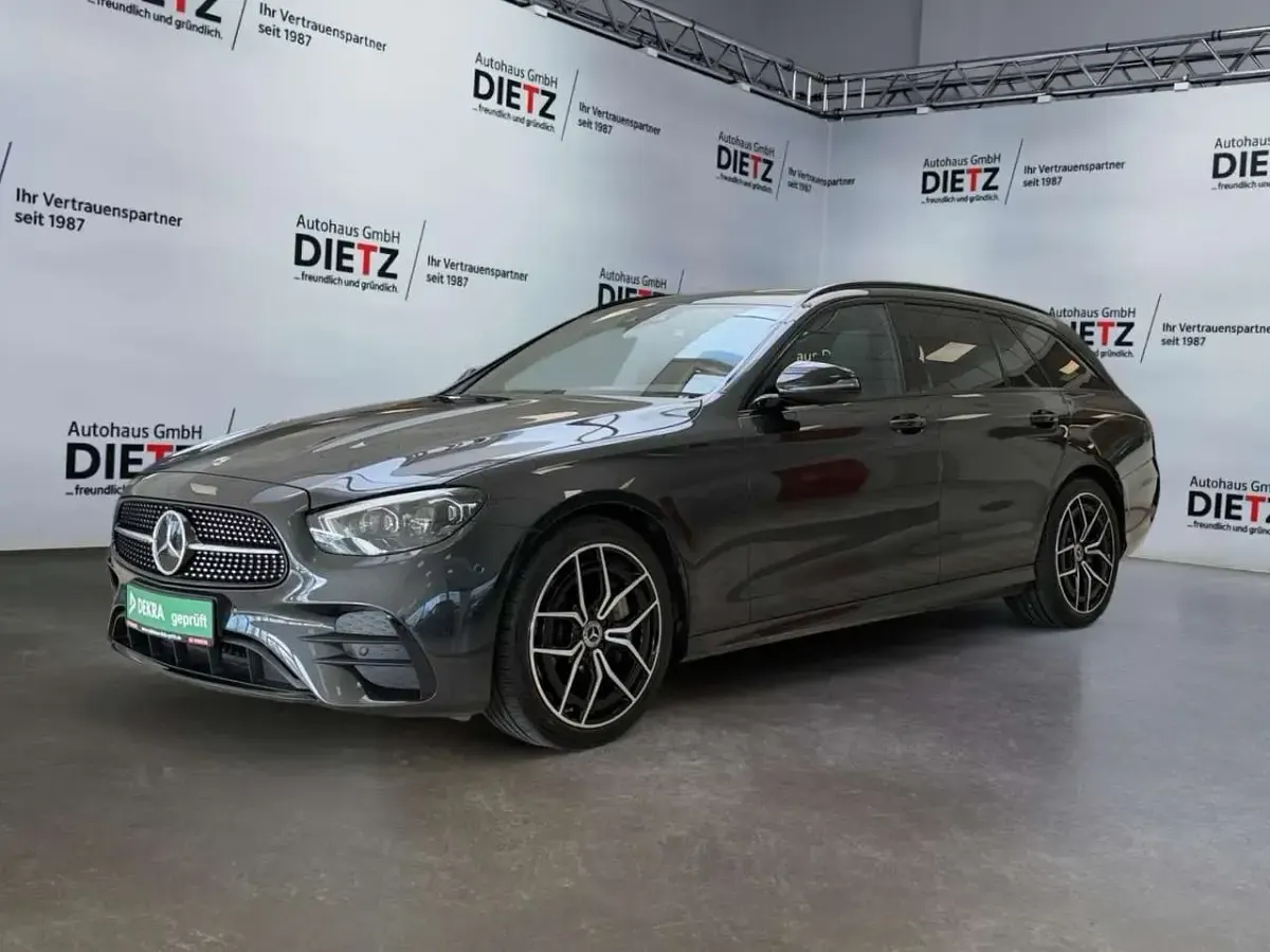 Gebraucht Mercedes E400 AMG 330 PS (242 kW) 2020 Graphitgrau Kombi