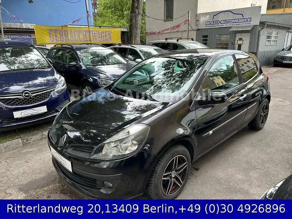 Gebraucht Renault Clio III 111 PS (81 kW) 2006 Schwarz Limousine