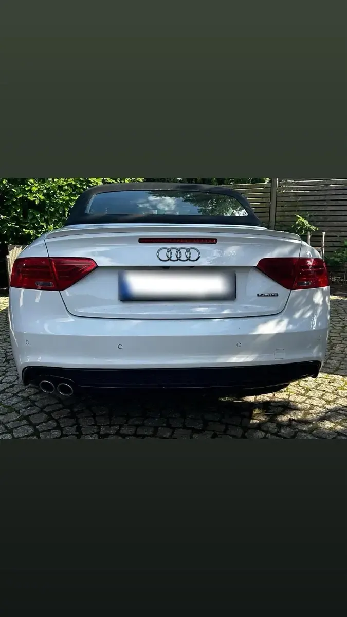 Gebraucht Audi A5 Cabriolet S-Line 190 PS (139 kW) 2016 Weiß Cabrio