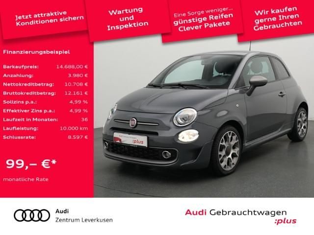 Gebraucht Fiat 500 86 PS (63 kW) 2019 Grau Limousine