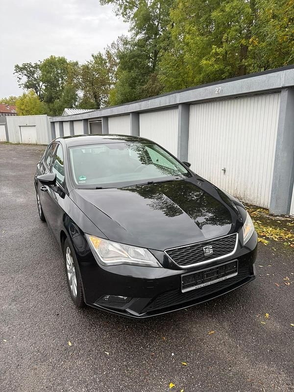 Gebraucht Seat Leon 105 PS (77 kW) 2013 Schwarz Limousine