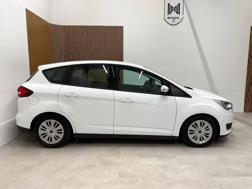 Gebraucht Ford C-MAX Trend 125 PS (91 kW) 2016 Weiß Van / Kleinbus