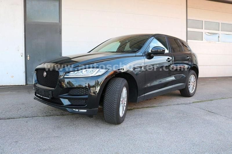 Schwarz Gebraucht 2018 Jaguar F-Pace SUV | 20.590 € (Guter Preis) - Bild 1/4
