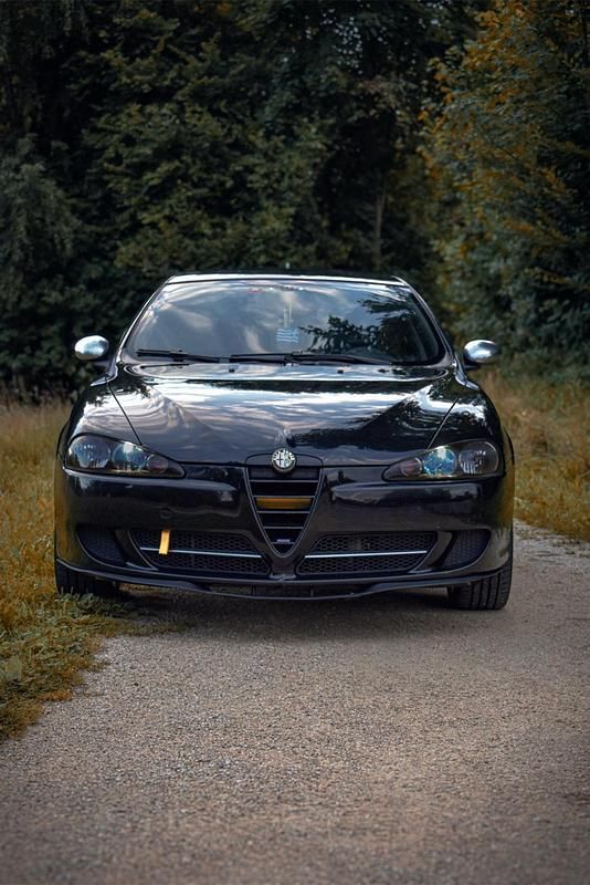Schwarz Gebraucht 2008 Alfa Romeo 147 Kleinwagen | 4.000 € - Bild 1/4