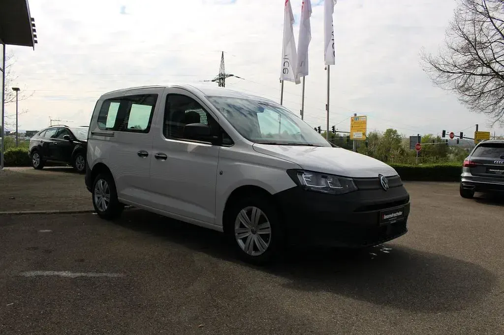 Gebraucht VW Caddy 114 PS (83 kW) 2022 Weiß Van / Kleinbus