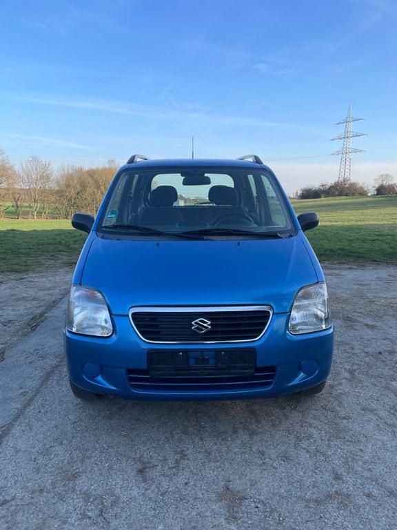 Gebraucht Suzuki Wagon R+ 76 PS (55 kW) 2002 Blau Van / Kleinbus