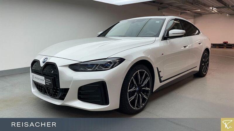 Weiß Gebraucht 2024 BMW i4 M Sport Limousine | 49.507 € (Superpreis) - Bild 1/3