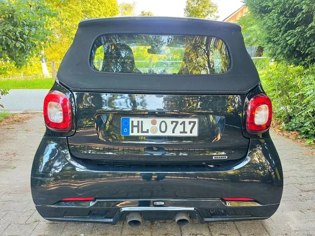 Gebraucht Smart ForTwo Cabrio Brabus 109 PS (80 kW) 2016 Schwarz Cabrio
