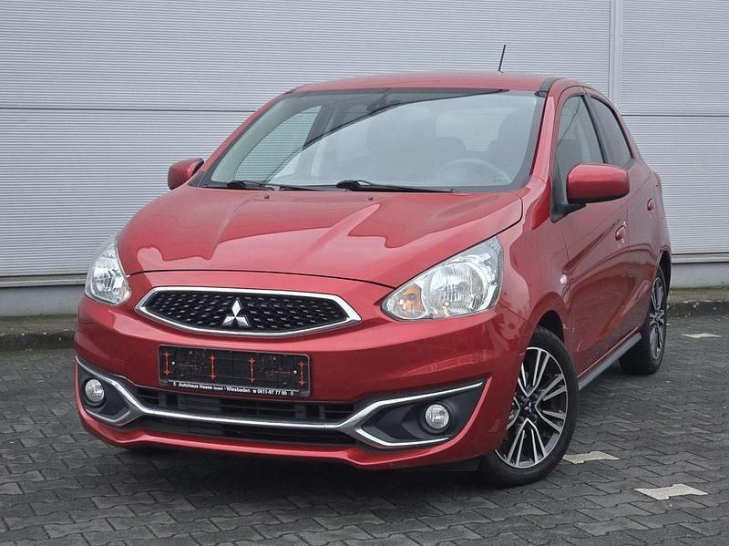 Second-hand Mitsubishi Space Star Diamant Edition 80 CP (58 kW) 2017 Roșu Hatchback