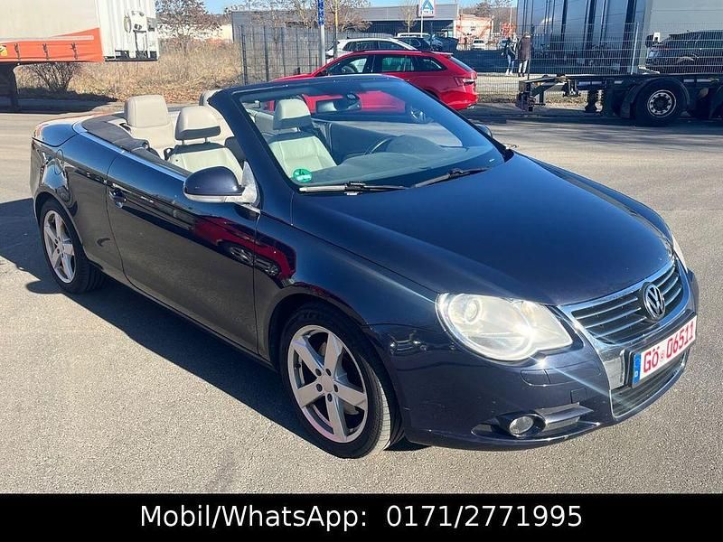 Gebraucht VW Eos 140 PS (102 kW) 2008 Blau Cabrio