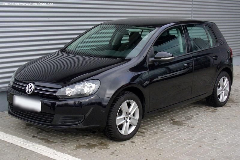 Gebraucht VW Golf VI 140 PS (102 kW) 2010 Schwarz Kleinwagen